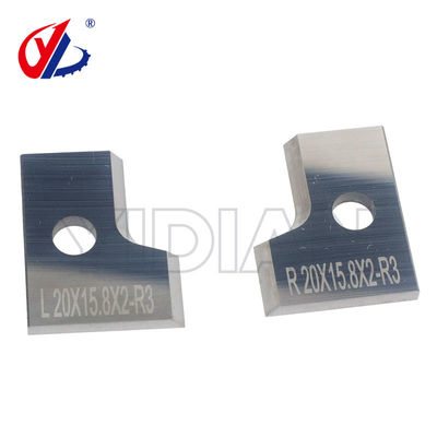 20X15.8X2mm CEHISA エッジバンディングマシン用炭化タングステンこすりブレード